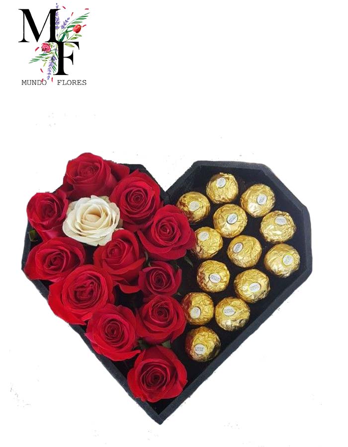 Caja De Empaquetado Rose En Forma De Corazón Del Papel Para Las Flores Y El  Chocolate Fabricante